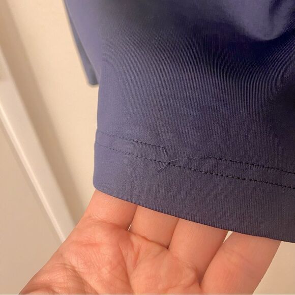 Under Armour mens blue Compression gold gear fleece lined long sleeve top mock S - Picture 11 of 12